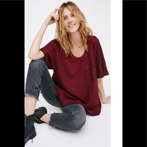 Free people we the free fairmont tee